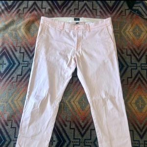 J Crew Mens Light Pink Jeans